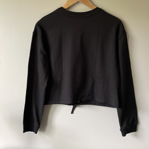 Disney Minnie Mouse Semi Cropped Tie Front Long Sleeve - Picture 3 of 10